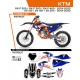 UFO, sada polepů, KTM SX 125 '19-'22 Patriot, černá barva