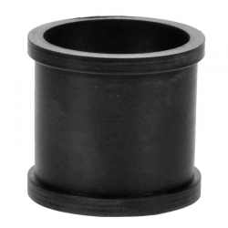 Ariete, gumová propojka mezi koleno a koncovku výfuku, prům. 40-41mm, délka 44mm, černá barva