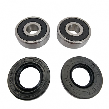 Bearing Worx, ložiska a gufera předního kola, Yamaha TTR 125/E '00-'09, (s bubnovou brzdou) /, zadní, TTR 125/E/L