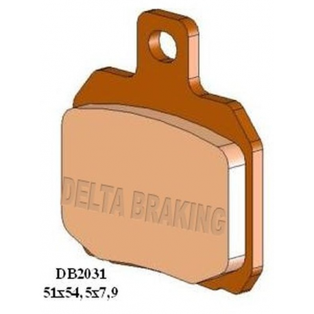 Delta Braking, brzdové desky, zadní, KH266 Aprilia ETV 1000 CAPONORD '01-'08, RSV 1000 MILE '98-'03, RSV TUONO/FACTORY '02
