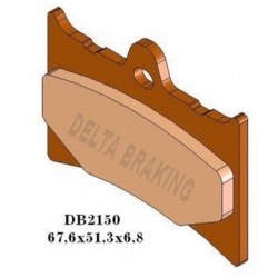 Delta Braking, brzdové desky, přední, KH126 Aprilia AF1 125 '88-'91, RS 125 '92-'05, TUONO 125 '03-'04, KTM EXC/MX 125 '8