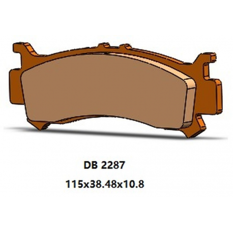Delta Braking, brzdové desky, pravé, přední, KH702 Honda SXS 1000 PIONEER '16-'22, XSX 1000 TALON '19-'22