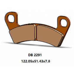 Delta Braking, brzdové desky, přední, KH741 ARCTIC CAT WILDCAT 700 '15-'19, STAMPEDE 900 '17-'19