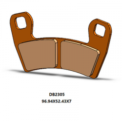 Delta Braking, brzdové desky, přední, KH657 Polaris ACE 900 '17-'19, RZR 900 '15-'20, RZR 1000 '20-'22
