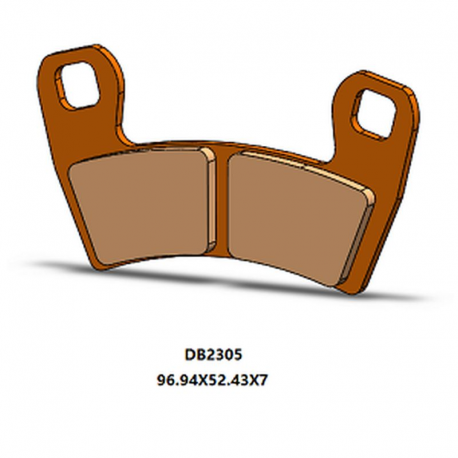 Delta Braking, brzdové desky, přední, KH657 Polaris ACE 900 '17-'19, RZR 900 '15-'20, RZR 1000 '20-'22
