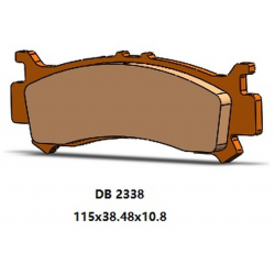 Delta Braking, brzdové desky, levé, přední, KH701 Honda SXS 1000 PIONEER '16-'22, SXS 1000 TALON '19-'22