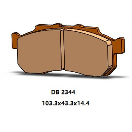 Delta Braking, brzdové desky, přední, KH712 Honda SXS 500 PIONEER '15-'22, SXS 520 PIONEER '21-'22, SXS 700 PIONEER '16-'