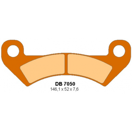 Delta Braking, brzdové desky, přední, JOHN DEERE XUV 325/825/850/855 GATOR '10-'11, HPX GATOR '10-'11