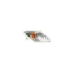 Vicma, sklo blinkru, přední, pravé,, bílá barva blinkru, Aprilia SR 50 2005-2008