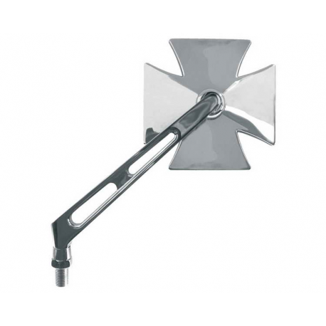 Vicma, zpětné zrcátko, levé, průměr závitu 10mm, pravá strana, chromované