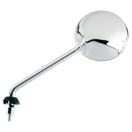 Vicma, zpětné zrcátko, levé, průměr závitu 8mm, pravý závit, chromované Piaggio/Vespa GTS, GTV, LX, LXV 50-3