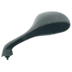 Vicma, zpětné zrcátko, levé, průměr závitu 8mm, pravý závit, černá barva Piaggio/Vespa NRG, VELOFAX 50 1995-2004