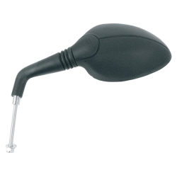 Vicma, zpětné zrcátko, levé, průměr závitu 8mm, pravý závit, černá barva PEUGEOT ELYSEO 50-150 1997-2004