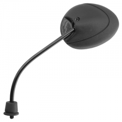 Vicma, zpětné zrcátko, levé, průměr závitu 8mm, pravý závit, černá barva PGO YOUNG BUBU, Piaggio/Vespa ZIP, ZIP I