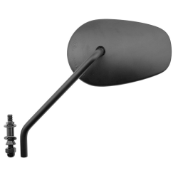 Vicma, zpětné zrcátko, levé, průměr závitu 10mm, pravá strana, černá barva HARLEY DAVIDSON FL, FLD, FLH, FLHP, FLH