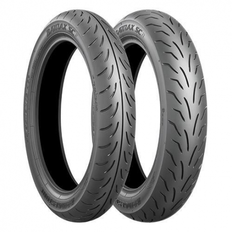 Bridgestone, pneu 110/90-12 SC 64L TL, přední, DOT 09/2022