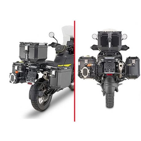 Kappa, nosiče bočních kufrů MONOKEY Triumph TIGER 1200GT (22-) - pro kufry RETRO-FIT K-VENTURE ALU a K'MISSION