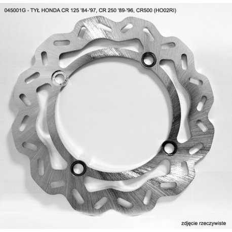Grosskopf, zadní brzdový kotouč, Honda CR 125 '84-'97, CR 250 '89-'96, CR500 (HO02RI)