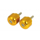 Vicma, koncovky řidítek M6X45, zlatá barva, (STANDARD Honda) Honda CB, CBF, CBR, VFR, VTR 250-1300 1969-2008