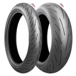 Bridgestone, pneu 160/60ZR17 S22 (69W) TL, zadní, DOT 19/2022