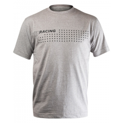 111 Racing, T-Shirt Racing Dot, šedá barva, velikost M