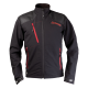 111 Racing, softshell bunda, barva černá/červená, velikost M