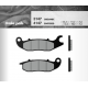 Brenta, brzdové destičky, KH375 CBR125/CBF125/AN125, RIEJU, přední
