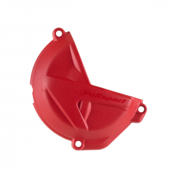 Polisport, kryt víka spojky, Gas Gas MC/EC 250/300 '21-'23, červená barva