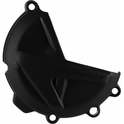 Polisport, kryt víka spojky, Gas Gas ECF/MCF 250/350 '21-'23, černá barva