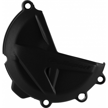 Polisport, kryt víka spojky, Gas Gas ECF/MCF 250/350 '21-'23, černá barva