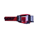 Leatt, brýle VeloCity 5.5 ROLL-OFF GOGGLE RED CLEAR 83% - , barva červená/černá, čiré sklo