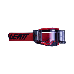 Leatt, brýle VeloCity 5.5 ROLL-OFF GOGGLE RED CLEAR 83% - , barva červená/černá, čiré sklo