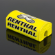 Renthal, pěnový chránič řidítek Fatbar Pad Yellow, žlutá barva s logem Renthal
