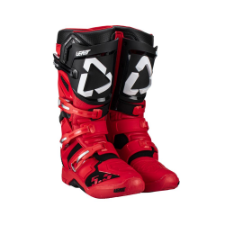 Leatt, cross boty  5.5 Flexlock Boots Red, barva červená/černá, velikost 40.5 / 25.5 cm