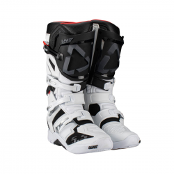 Leatt, cross boty  5.5 Flexlock Boots White, barva bílá/černá, velikost 40.5 / 25.5 cm