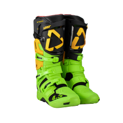 Leatt, boty Cross 4.5 Boots Citrus, barva černá/zelená fluo, velikost 42 / 26.5 cm