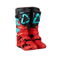 Leatt, boty Cross 4.5 Boots Fuel, barva černá/červená/modrá, velikost 47 / 30.5 cm