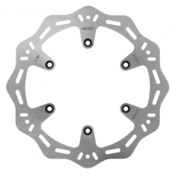 MTX, zadní brzdový kotouč, Yamaha WR 125/250/426/450 '02-'19, YZ 125/250/426 '02-'19 WAWE (245X115X4mm) (6X6,5mm)