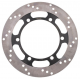 MTX, zadní brzdový kotouč, Kawasaki KLE 500 '91-'07, KLR 650 '87-'04 (230X120X5mm) (6X10,5mm)