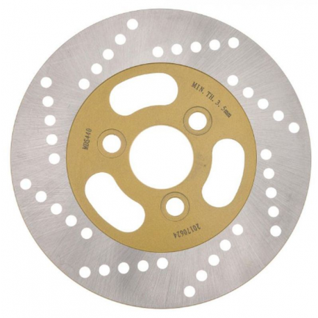 MTX, přední brzdový kotouč, Suzuki AN 125 BURGMAN '95-'08, TR 50 '98-'00, UE 125 '01-'03, UG 110 '98-'02 (180X38X4mm) (3X