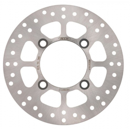 MTX, přední brzdový kotouč, Suzuki LT-F 500F '98-'02 (206X81X4mm) (4X10,3mm)