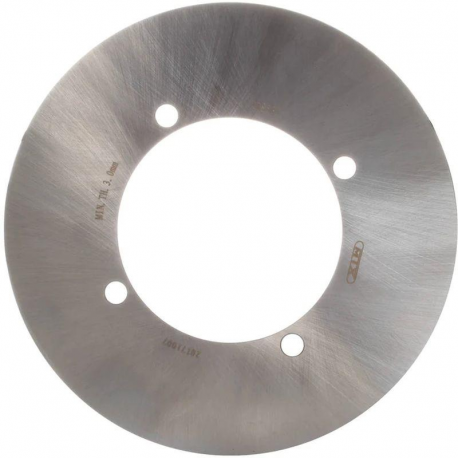 MTX, zadní brzdový kotouč, Yamaha YFM 450F GRIZZLY '07-'18, YFM 400 '05-'08, YFM 450 KODIAK '05-'06 (220X108X3,5mm) (4X10,