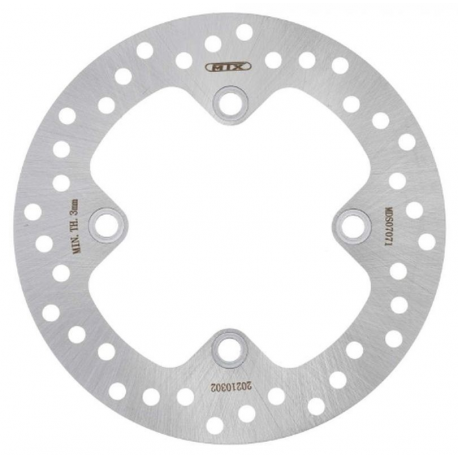MTX, zadní brzdový kotouč, Yamaha YFM 550 GRIZZLY '11-'14, YFM 700 GRIZZLY '07-'18 (250X98X4,0mm) (4X10,5mm)