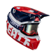 Leatt (kolekce 2023), MX přilba 7.5 V23 (+ MX brýle VELOCITY 4.5 IRIZ ZDARMA) HELMET KIT ROYAL, barva modrá/červená/bílá, veliko