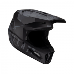 Leatt (kolekce 2023), MX přilba 2.5 V23 HELMET STEALTH, barva černá, velikost L (59-60 cm)