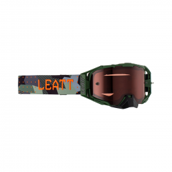 Leatt (kolekce 2023), MX brýle VELOCITY 6.5 GOGGLE CACTUS ROSE UC 32% - zelená, barva, řůžové sklo