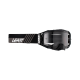 Leatt (kolekce 2023), MX brýle VELOCITY 6.5 GOGGLE STEALTH LIGHT GREY 58% -, barva černá/šedá, zrcadlové sklo kouřové