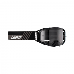 Leatt (kolekce 2023), MX brýle VELOCITY 6.5 GOGGLE STEALTH LIGHT GREY 58% -, barva černá/šedá, zrcadlové sklo kouřové
