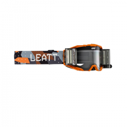 Leatt (kolekce 2023), MX brýle VELOCITY 6.5 ROLL-OFF GOGGLE ORANGE CLEAR 83% -, barva oranžová/šedá, čiré sklo