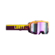 Leatt (kolekce 2023), MX brýle VELOCITY 4.5 IRIZ GOGGLE ROYAL PURPLE 78% -, barva modrá/červená/bílá, zrcadlové sklo fialové